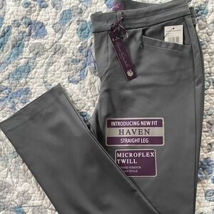 Gloria Vanderbilt new with tags micro twill gray pants